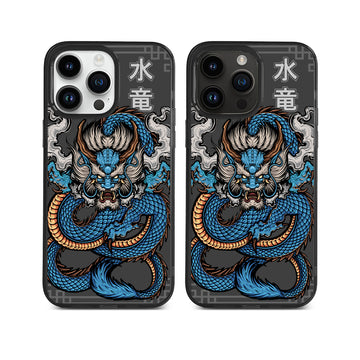 King of Dragons Black Hybrid Crystal Case