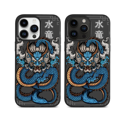 King of Dragons Black Hybrid Crystal Case