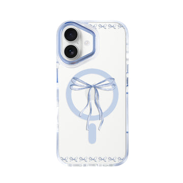 Hybrid Aura Crystal for iPhone Blue Damselfly Ribbon