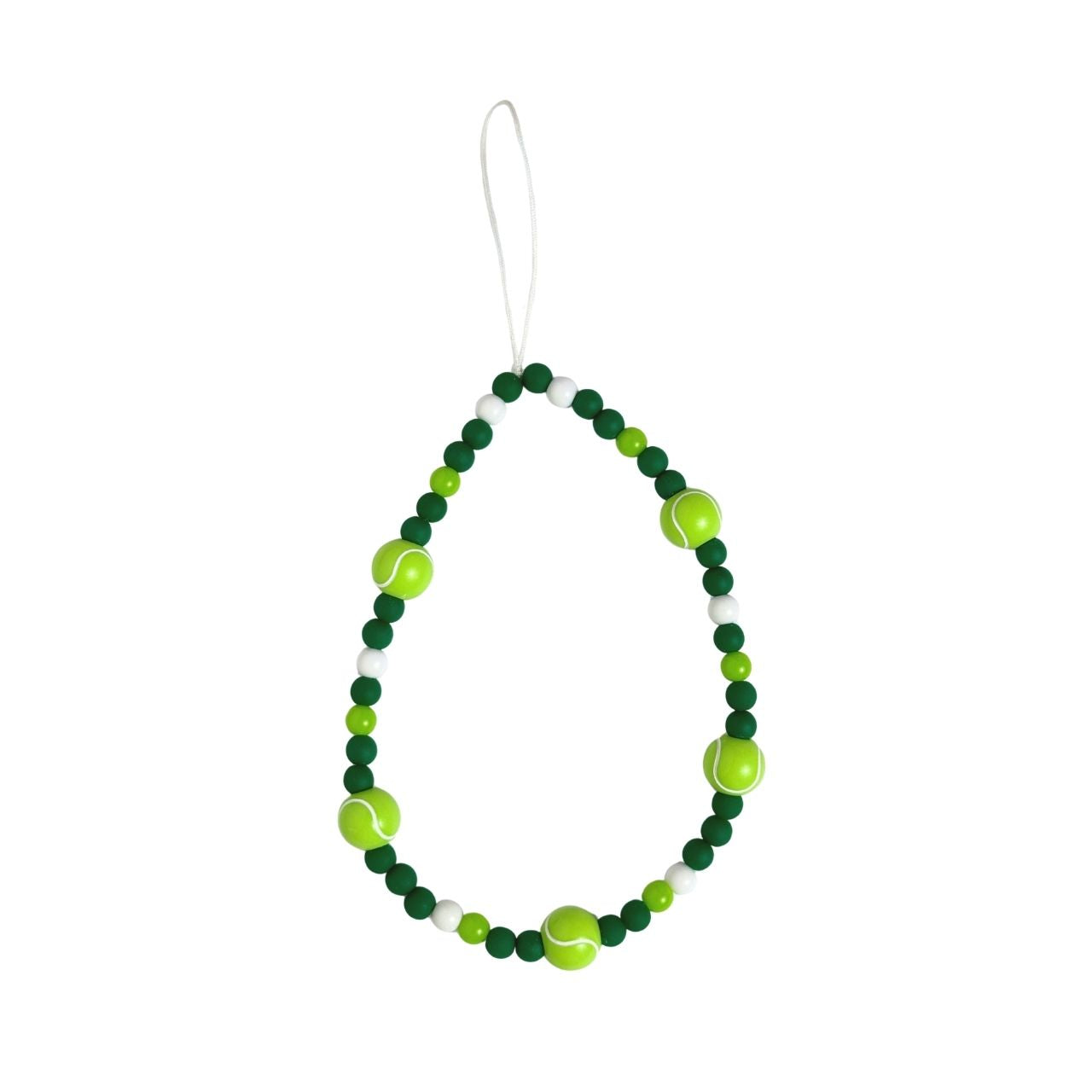 Padel Tennis Chained Beads Hand Strap for Phone Case