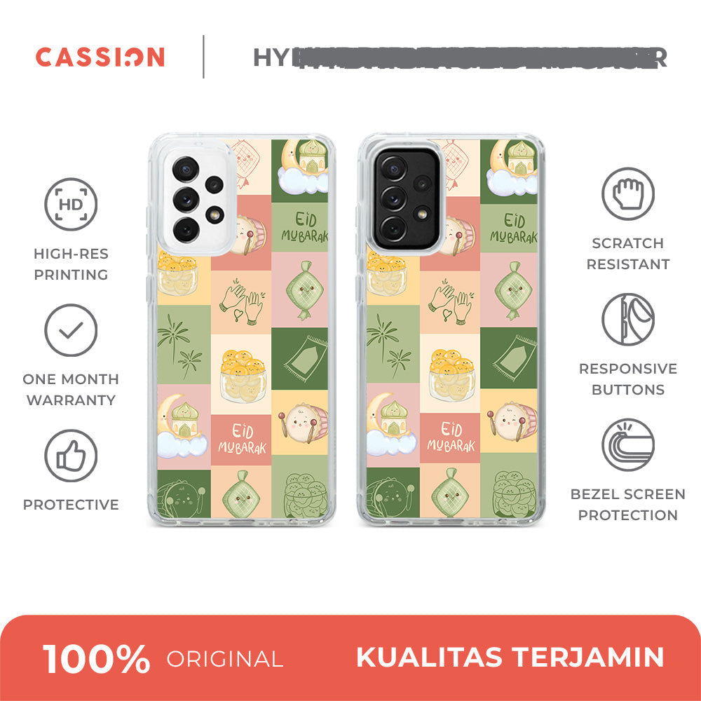 Colorful Eid Hybrid Crystal Case - Samsung A52