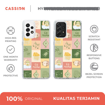 Colorful Eid Hybrid Crystal Case - Samsung A52