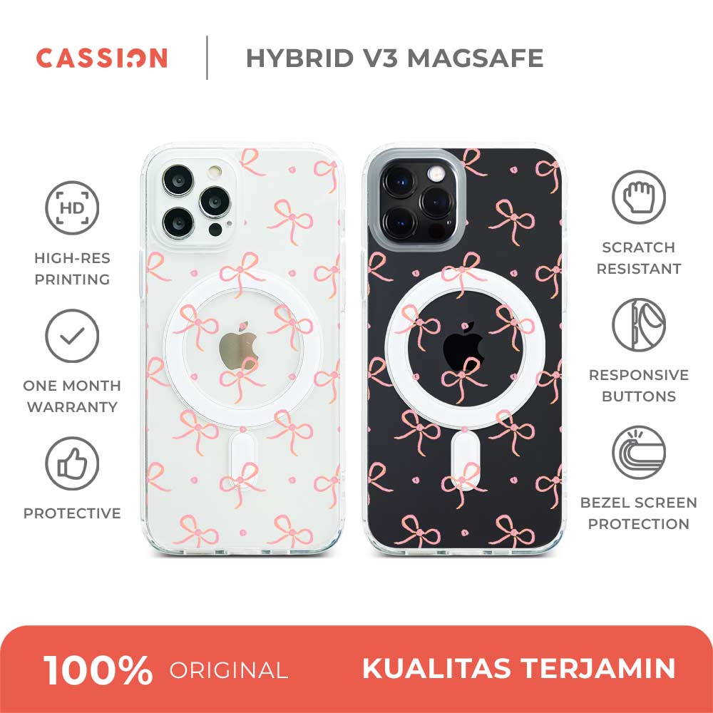 Pretty Peachy Hybrid Crystal Magsafe - iPhone 14 Pro Max / v2