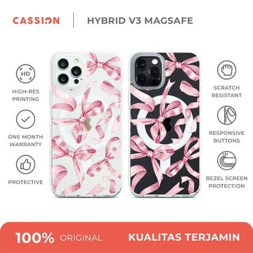 Tangled in Pink Hybrid Crystal Case - iPhone 17 Pro Max