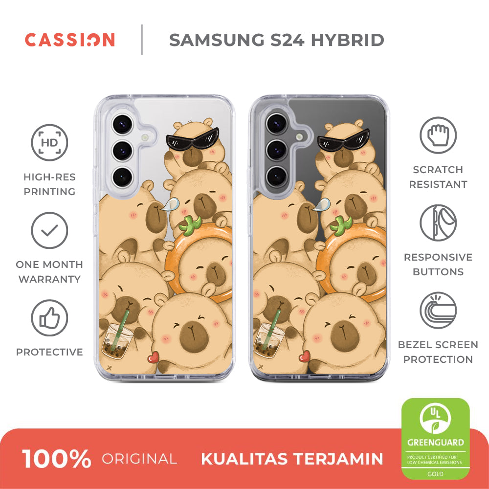 Good Mood Hybrid Crystal Case - Samsung S25 FE