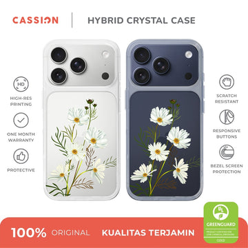 Daisy Flowers Hybrid Crystal Magsafe - iPhone 17 Pro Max / v2