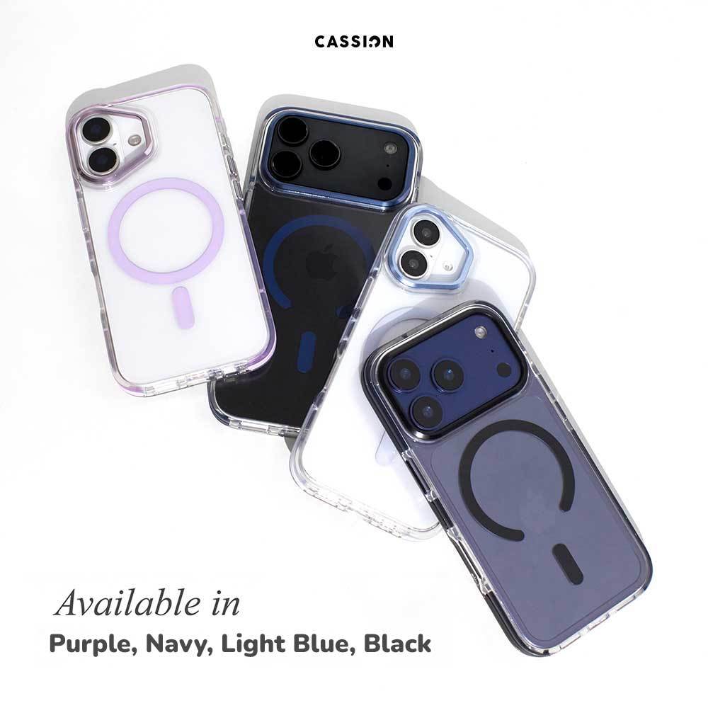 Hybrid Aura Crystal Clear for iPhone 17 Pro Max