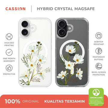 Daisy Flowers Hybrid Crystal Magsafe - iPhone 17 / v2
