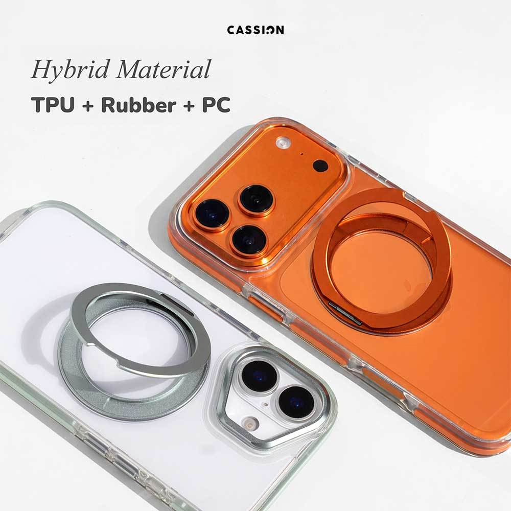 Hybrid Aura Crystal Clear for iPhone 17 Pro Max