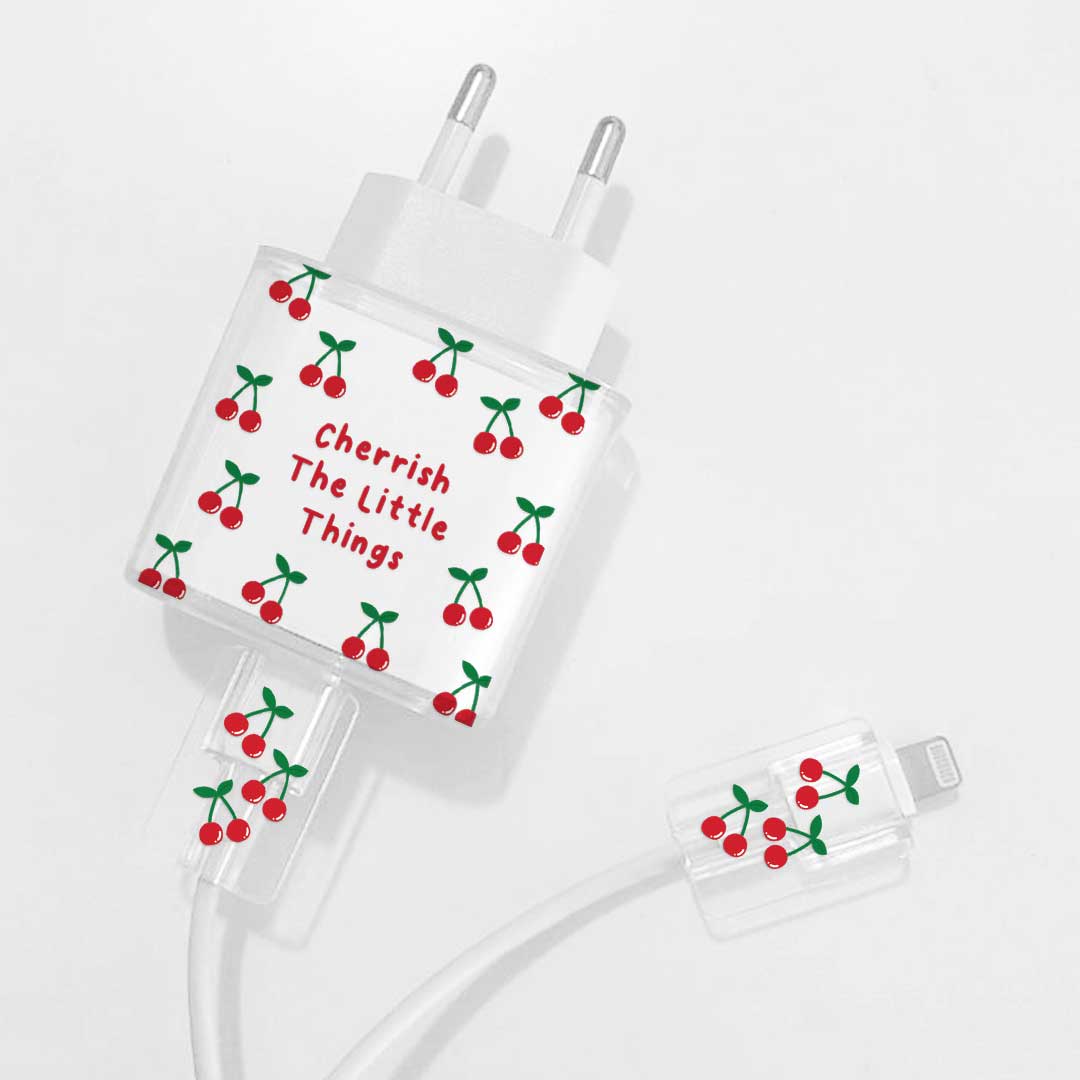 Cherish The Little Things Charger Case & Cable Protector