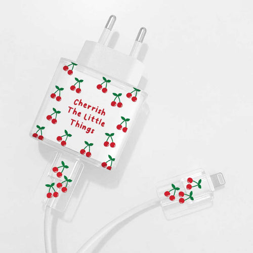 Cherish The Little Things Charger Case & Cable Protector