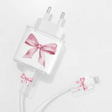 Princess Ribbon Charger Case & Cable Protector
