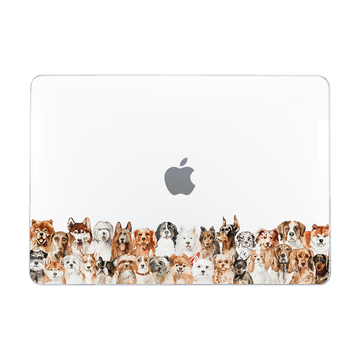 Loyal Companion Society Macbook Case Case Macbook - Rubber Frosted Transparent / Pro 13 inch M1