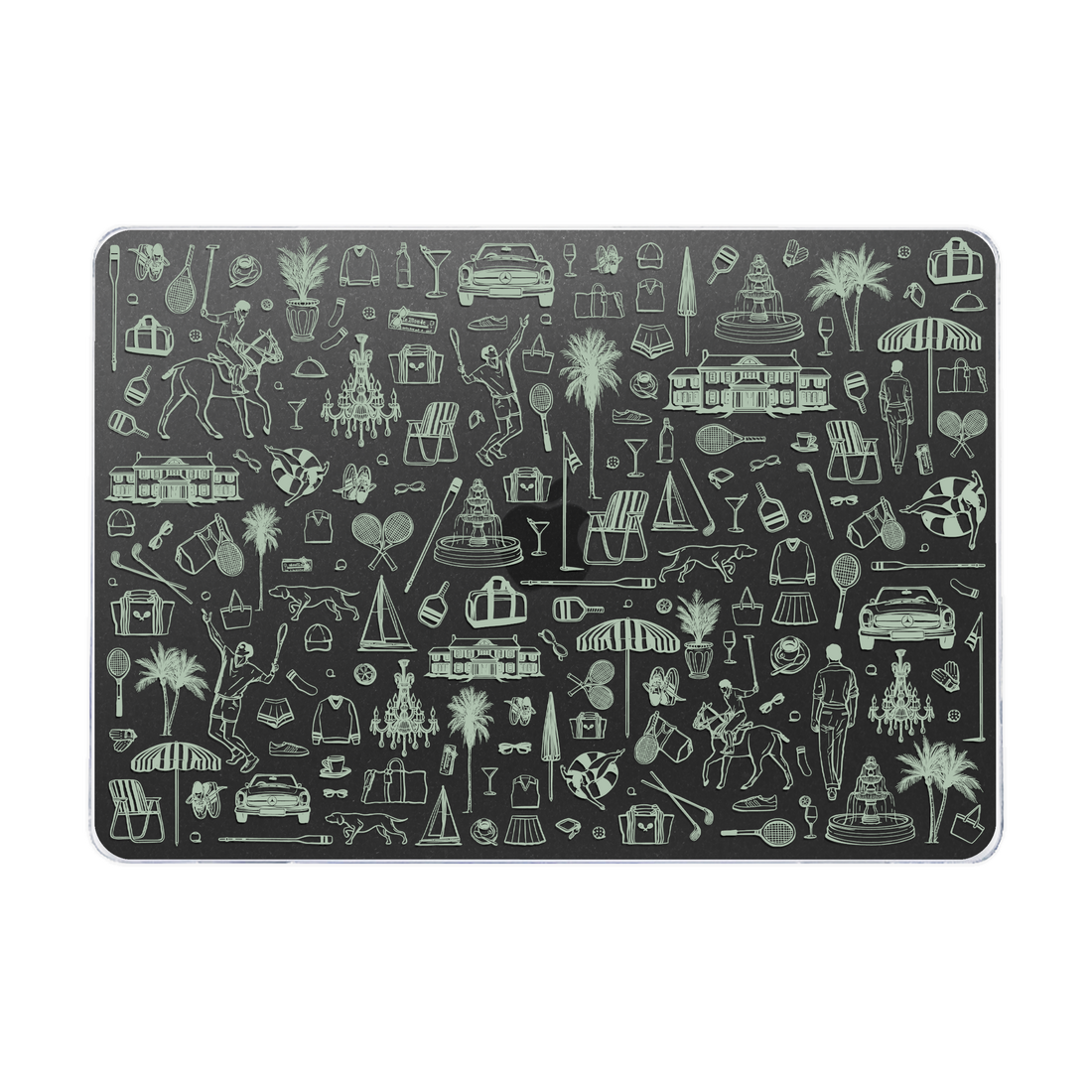 Clubhouse Society Macebook Case