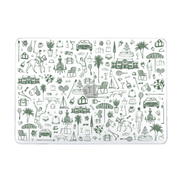 Clubhouse Society Macebook Case