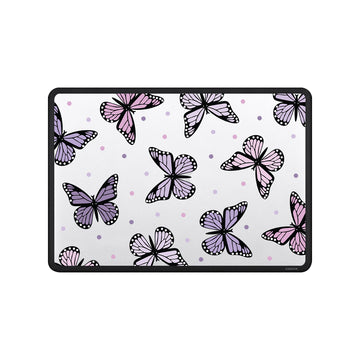 The Beauty Of Lilac Butterflies Macbook Case