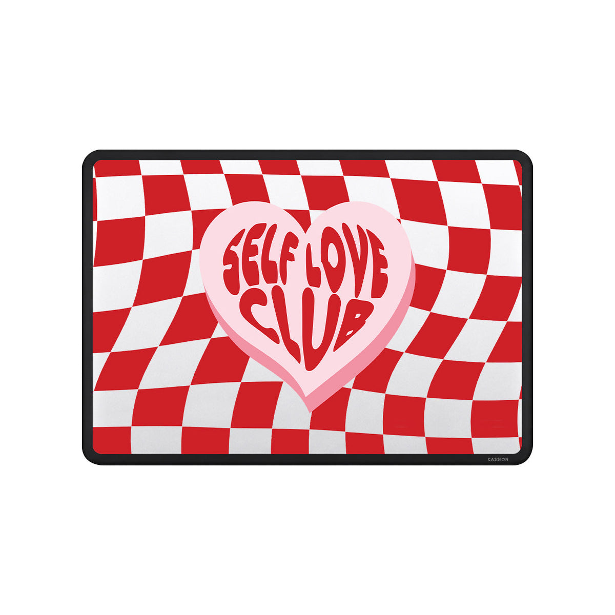 Self Love Club Case Macbook - Rubber Frosted Black / Neo