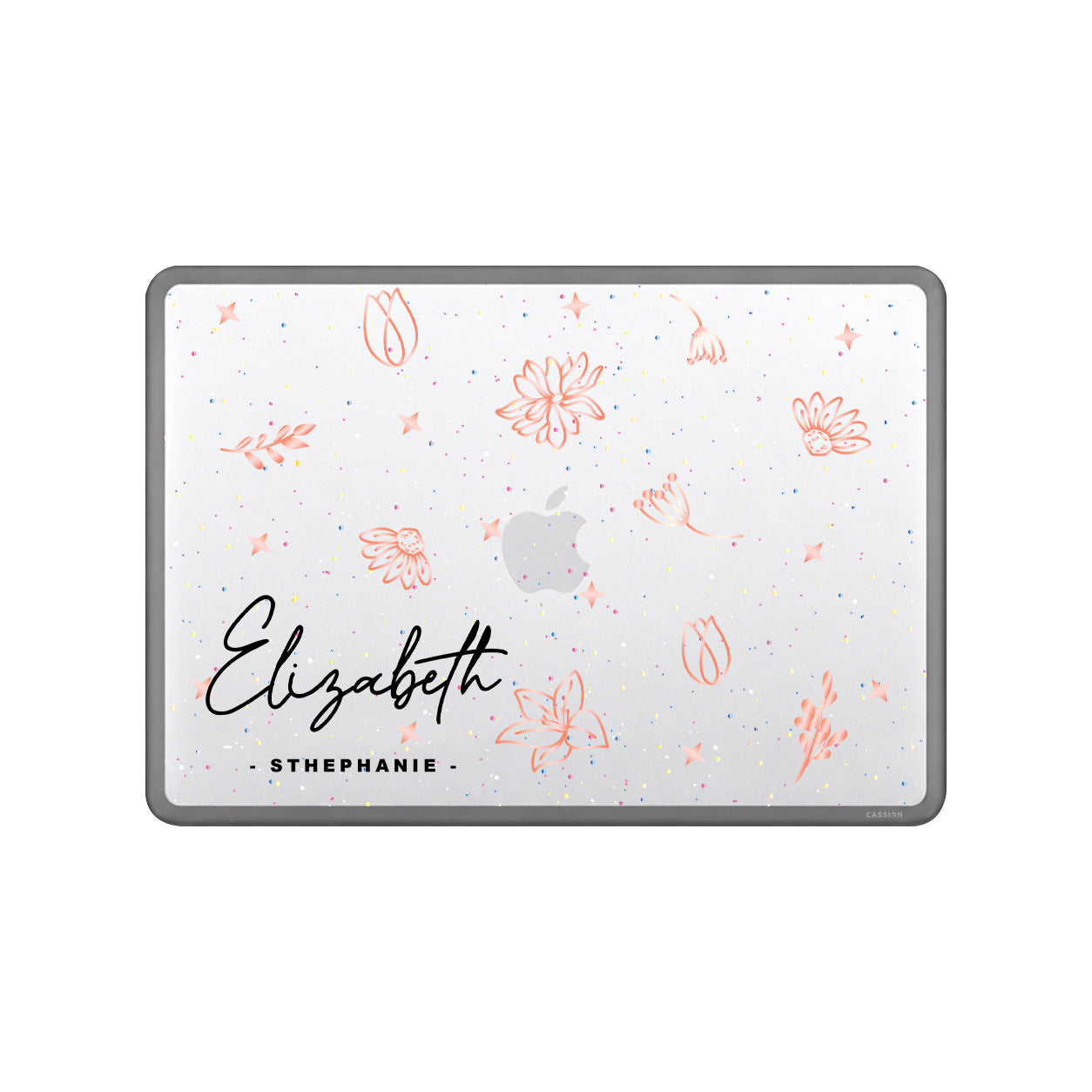 The Flower With Your Name Macbook Case