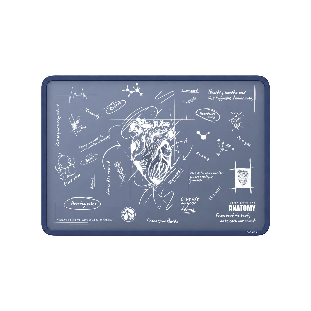 Heart of Wellness Macbook Case