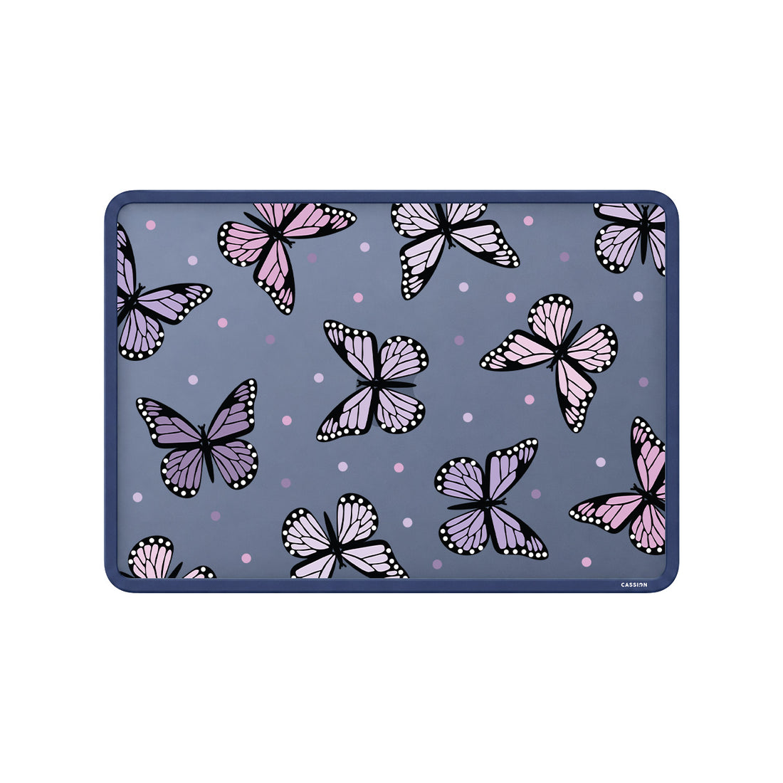 The Beauty Of Lilac Butterflies Macbook Case