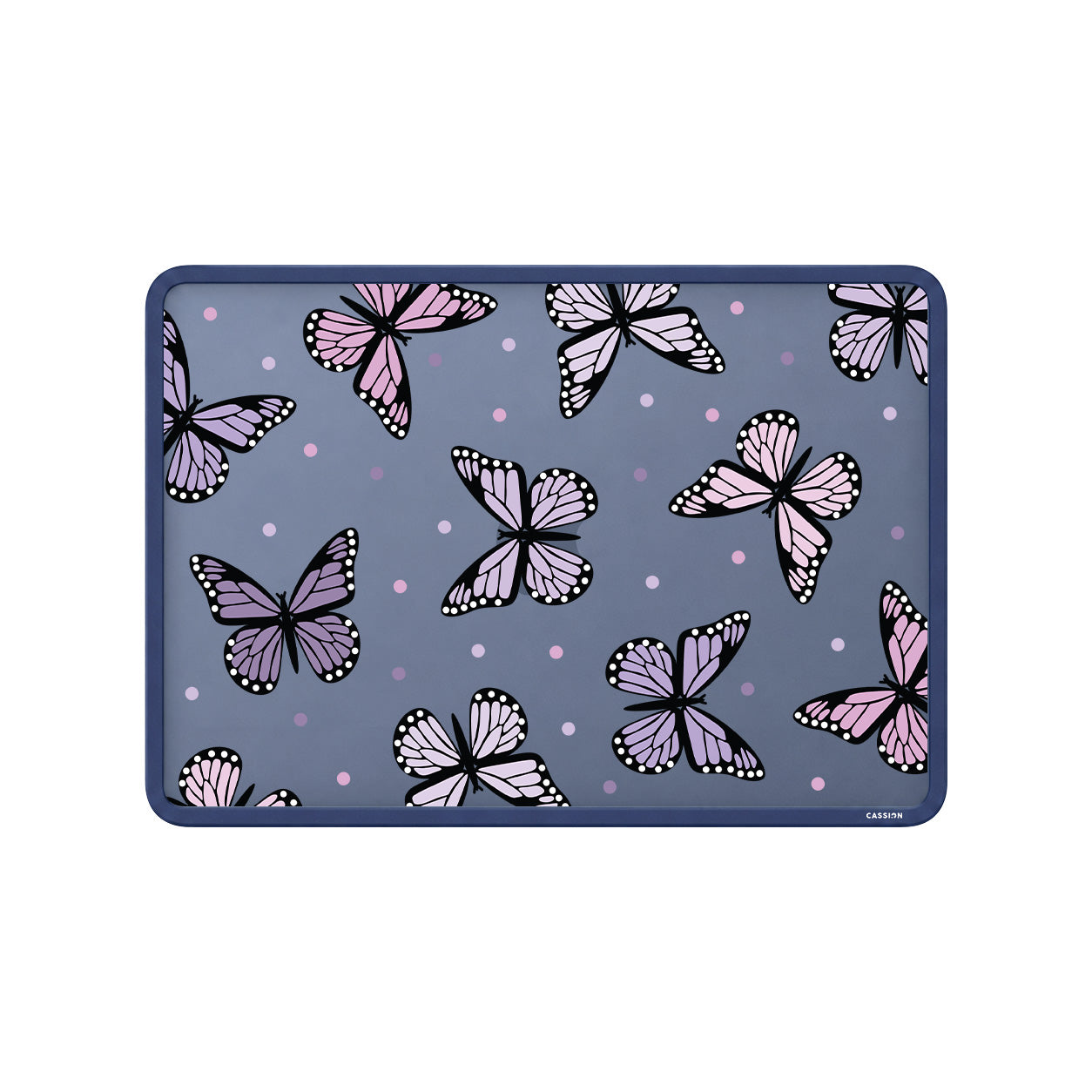 The Beauty Of Lilac Butterflies Macbook Case