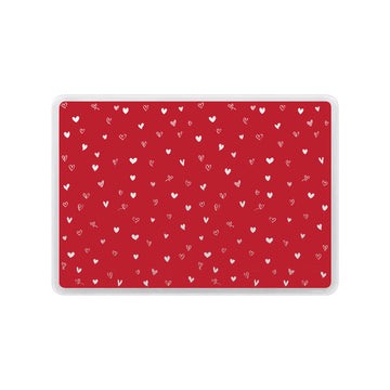 Red Serenade Macbook Case Case Macbook - Rubber Frosted Transparent / Pro 14 inch M2 M3 M4