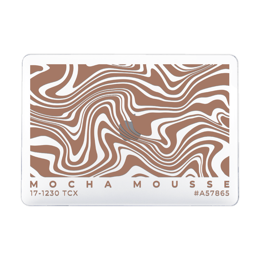 Mocha Wave Macbook Case