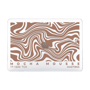 Mocha Wave Macbook Case