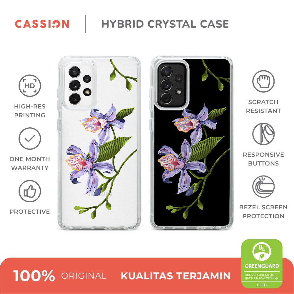 Orchid Haze Hybrid Crystal Case - Samsung A37