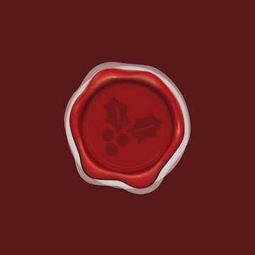 Mistletoe Stamp Popup Stand Acrylic