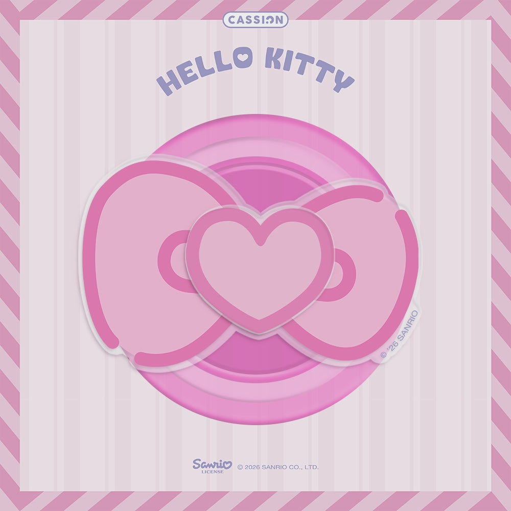 Darling Bow Pop Stand Acrylic Spinner
