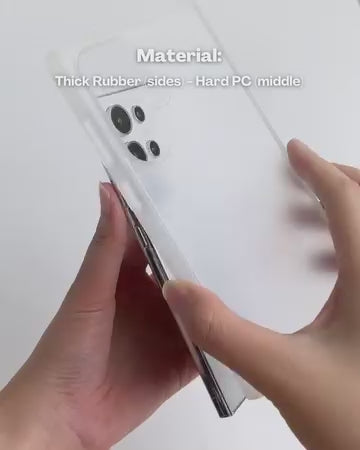 Hybrid Rubber Frosted Matte Case