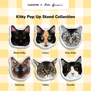 Kitty Popup Stand Collection by @rdjasmine