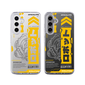 AI Apocalypse Hybrid Crystal Case - Samsung A55
