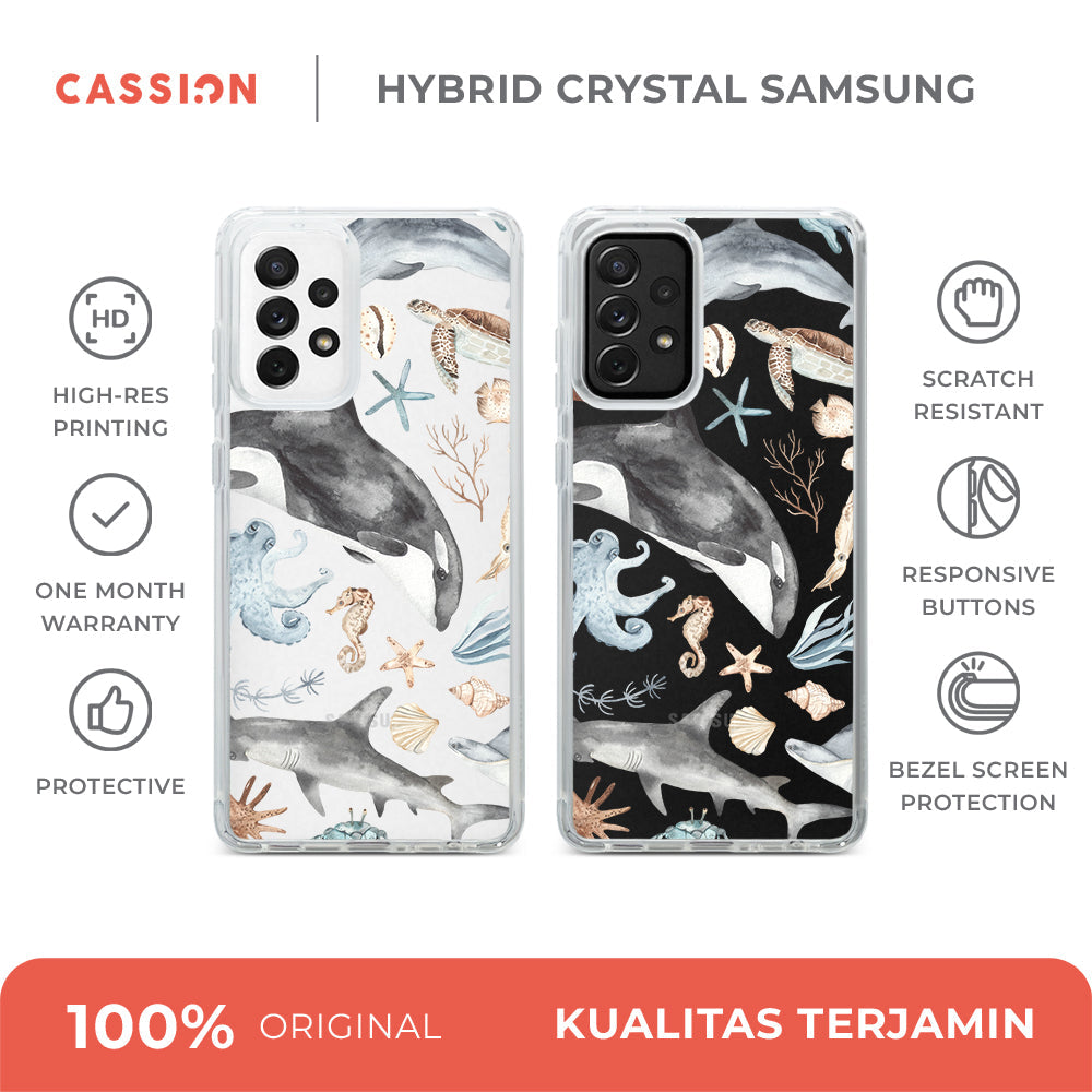 Sea Dwellers Hybrid Crystal Case - Samsung A56