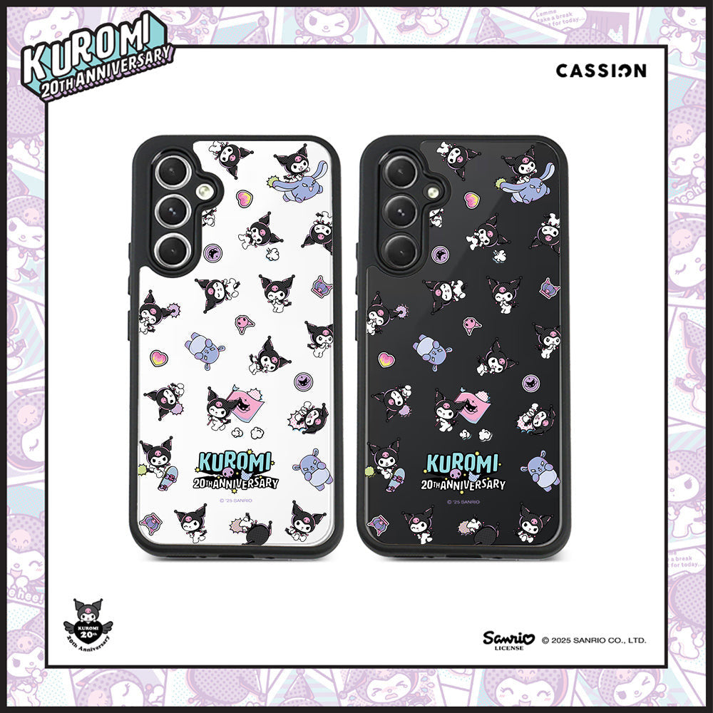 Chaotic Mood Hybrid Rubber Case V5 - Samsung A54 / Black