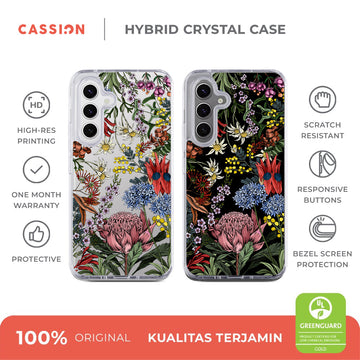 Spring Riot Hybrid Crystal Case - Samsung S24 Plus