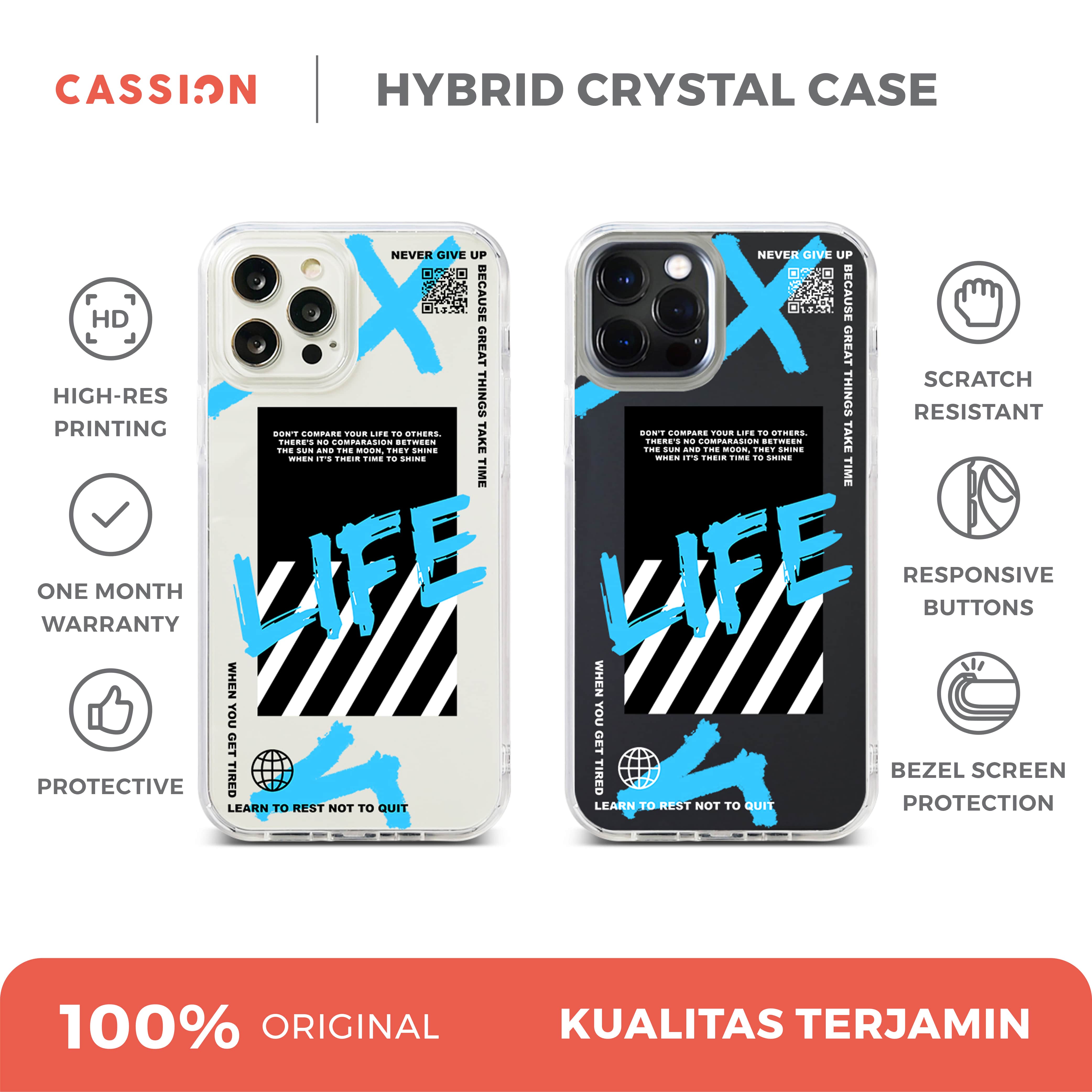 The Meaning Of Life Hybrid Crystal Case - iPhone 15 Pro
