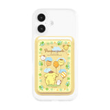 Golden Blossoms Magnetic Pocket Wallet
