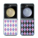 Hybrid Crystal Case For Z Flip 5 6 Dazzling Diamond