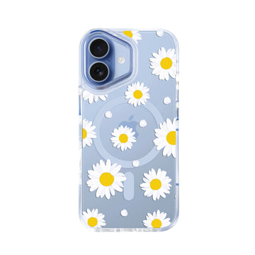 Hybrid Aura Crystal for iPhone White Daisies