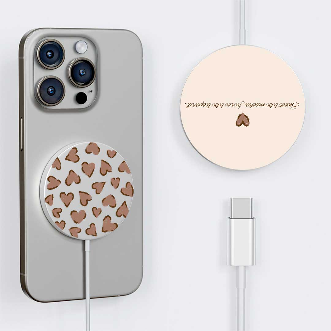 Mocha Magnetic Wireless Charger