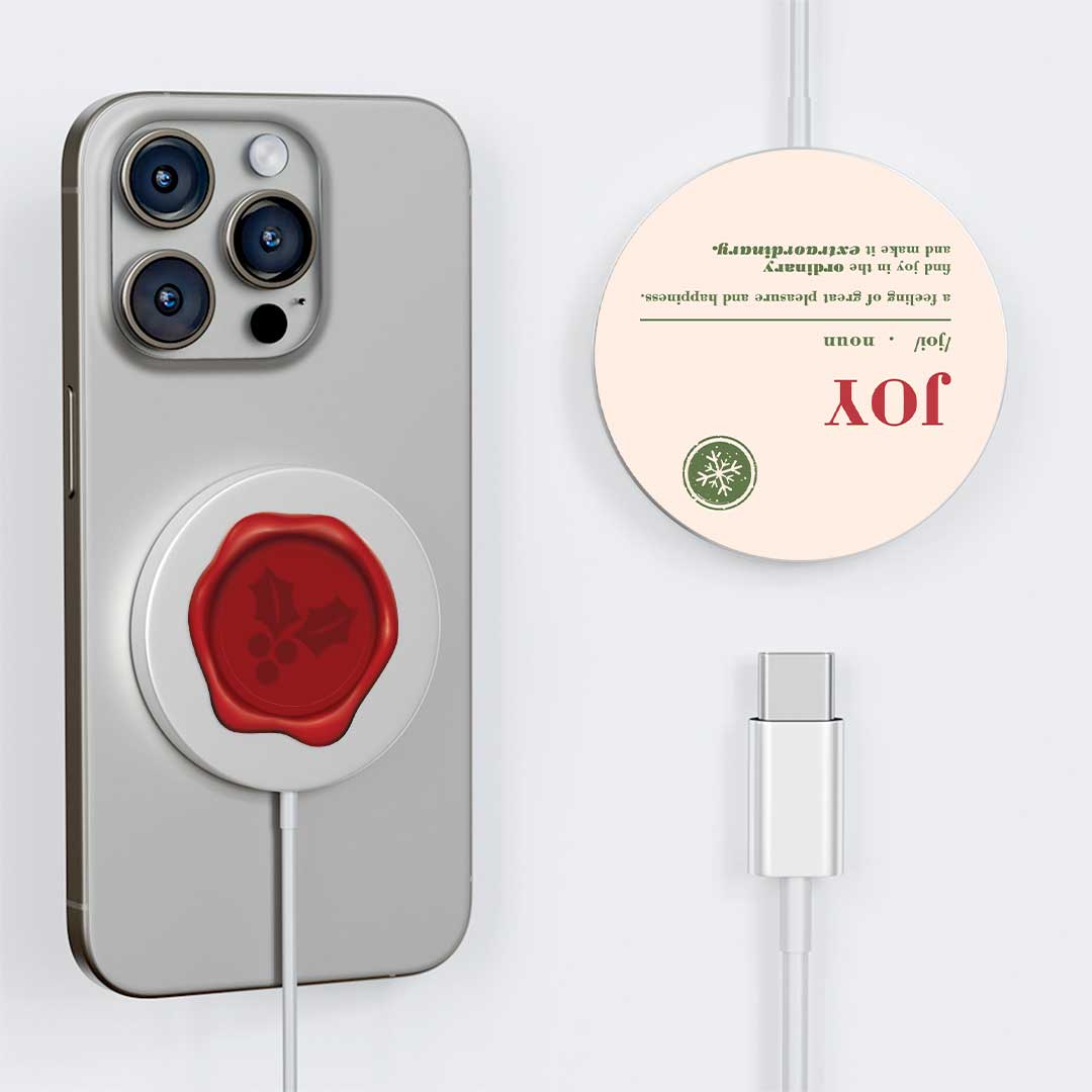 Xmas Magnetic Wireless Charger