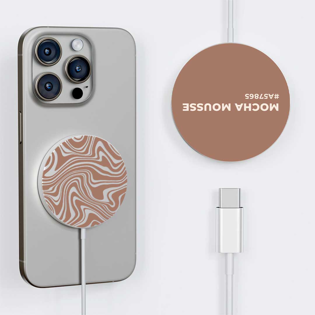 Mocha Magnetic Wireless Charger