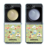 Hybrid Crystal Case For Z Flip 5 6 Sanrio Collection