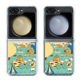 Hybrid Crystal Case For Z Flip 5 6 Sanrio Collection
