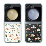 Hybrid Crystal Case For Z Flip 5 6 Sanrio Collection
