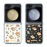 Hybrid Crystal Case For Z Flip 5 6 Sanrio Collection