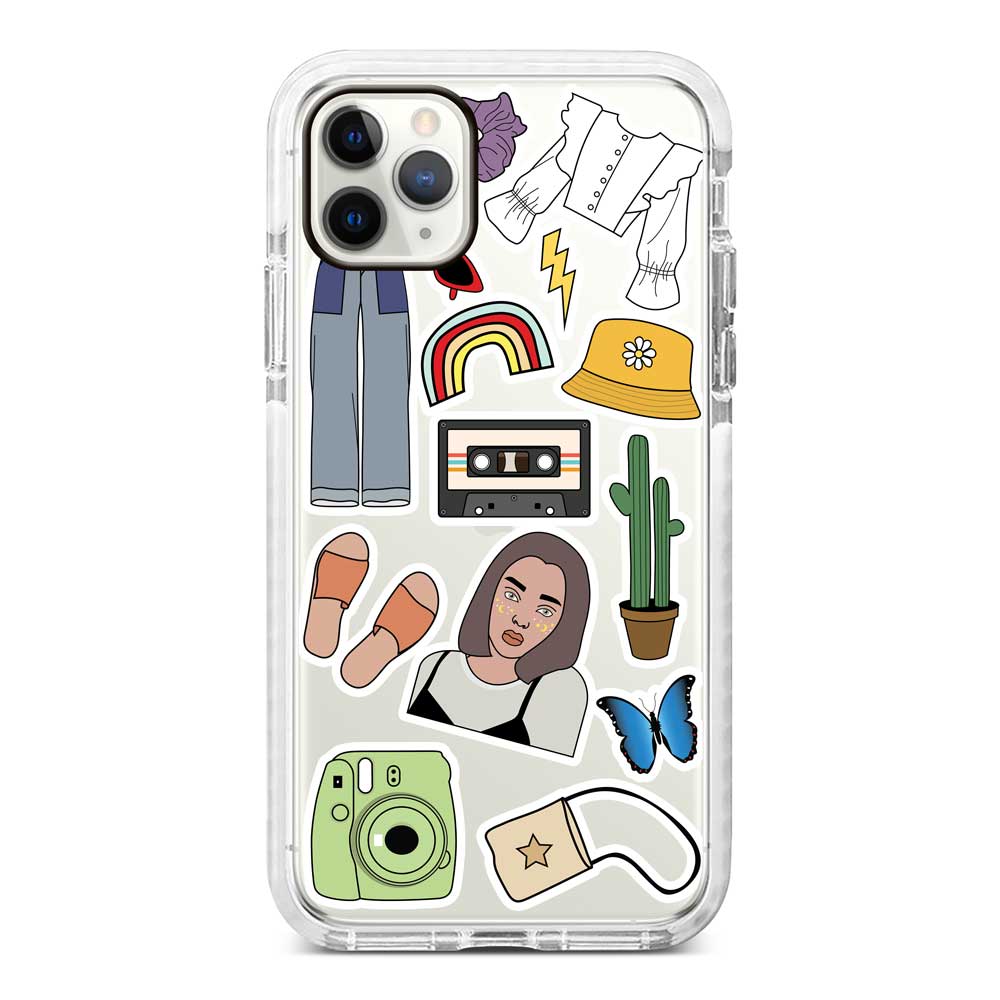 Aesthetic Girl Sticker - AES-16