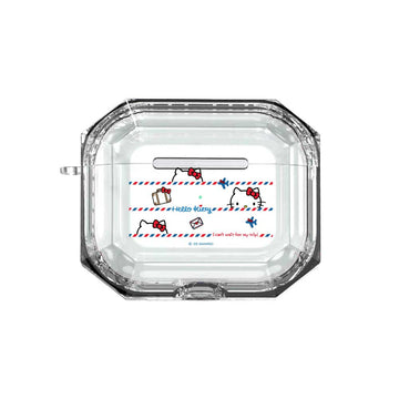 Airmail Stripes Airpods Case